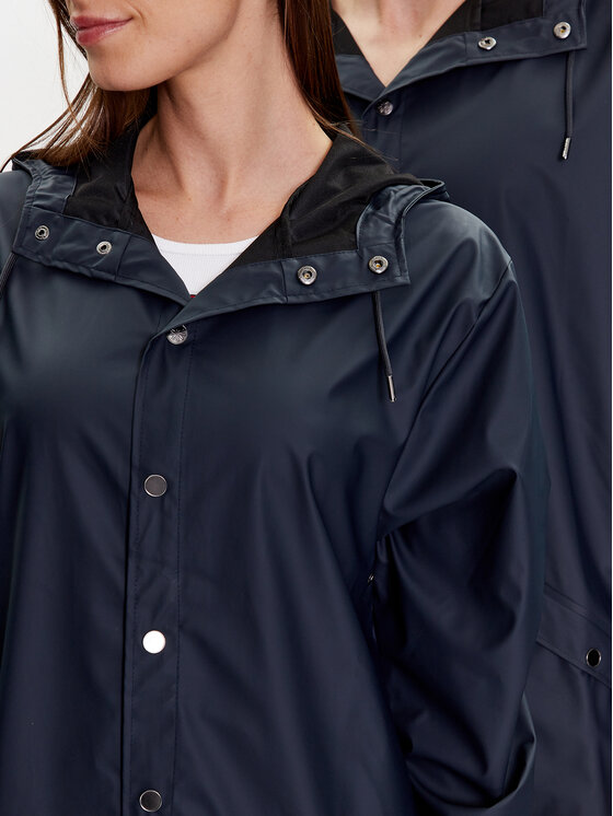 Rains Rains Μπουφάν αδιάβροχο 12010 Σκούρο μπλε Regular Fit