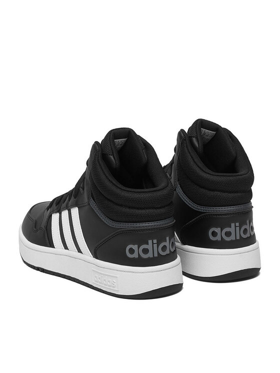 adidas adidas Sneakersy HOOPS 3.0 MID GW3020 Černá