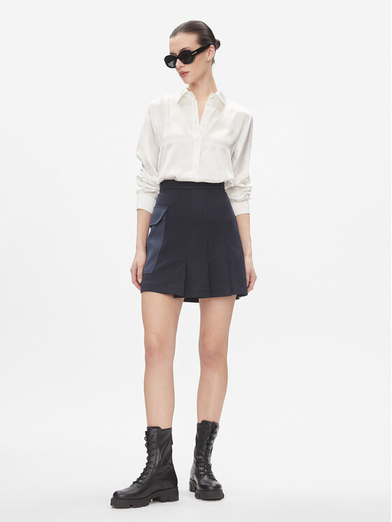 MAX&Co. MAX&Co. Minirock Jago Dunkelblau Regular Fit