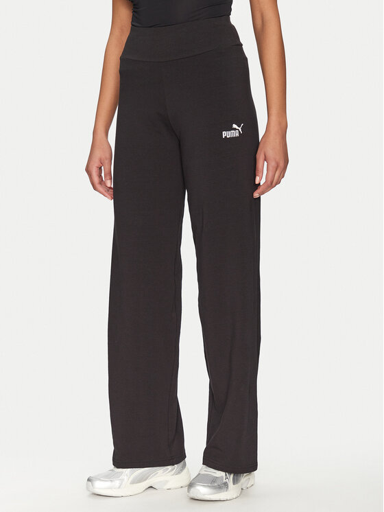Puma Puma Legíny Ess Small No. 1 Logo 682428 Černá Straight Fit