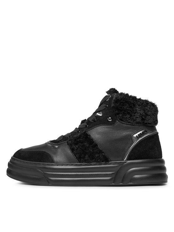 Liu Jo Liu Jo Sneakersy Cleo 22 Warm BF3033 PX389 Czarny