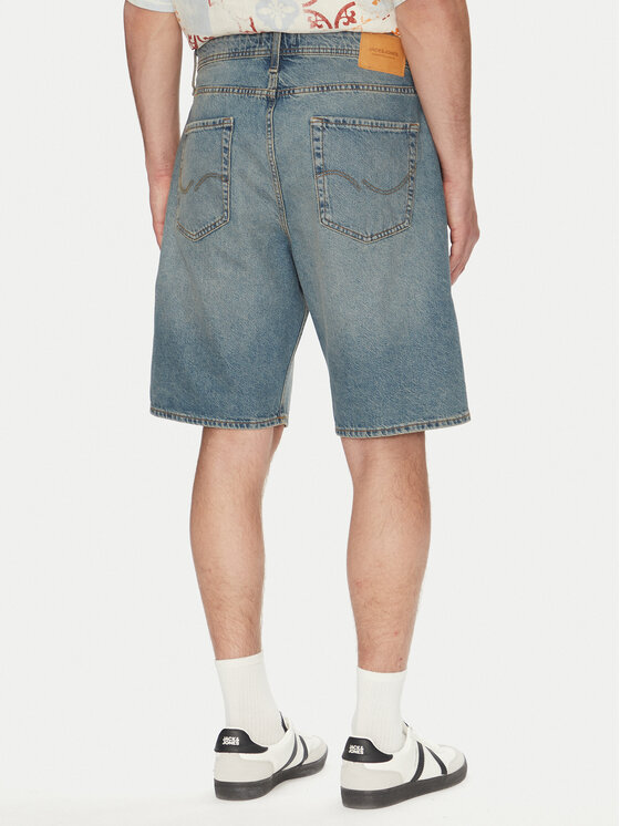 Jack&Jones Jack&Jones Džínsové šortky Alex 12274957 Modrá Loose Fit