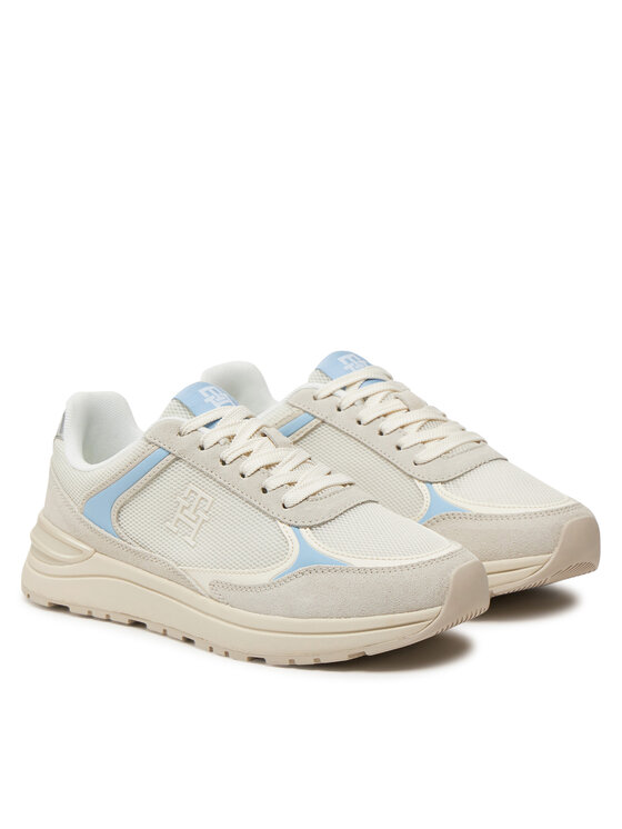 Tommy Hilfiger Tommy Hilfiger Tenisice Casual Fashion Runner Mix FW0FW08324 Šarena
