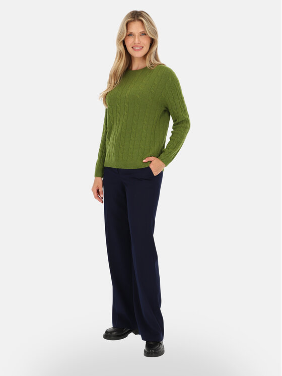 L’AF L’AF Sweter Lisa Zielony Regular Fit