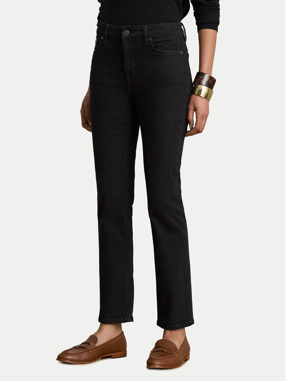 LAUREN RALPH LAUREN LAUREN RALPH LAUREN Traperice 200B27741001 Crna Straight Fit