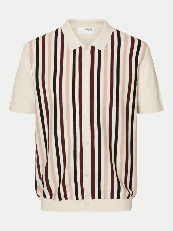 Selected Homme Selected Homme Sweter 16096371 Beżowy Regular Fit