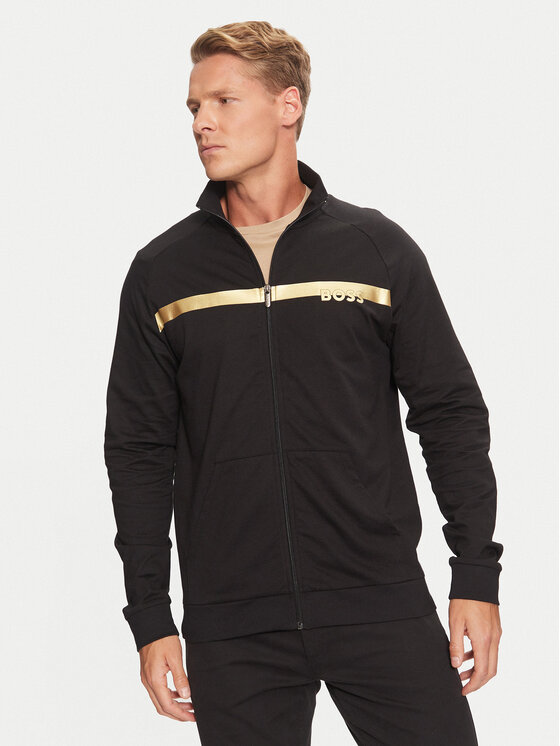 Boss Mikina Authentic 50527453 Čierna Regular Fit
