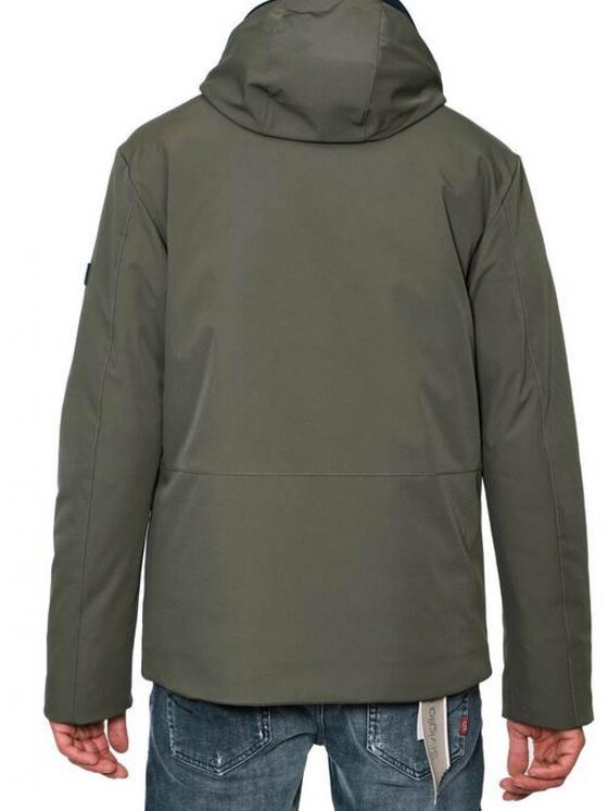 Peuterey Peuterey Cappotto q-dav-47862 Verde Regular Fit