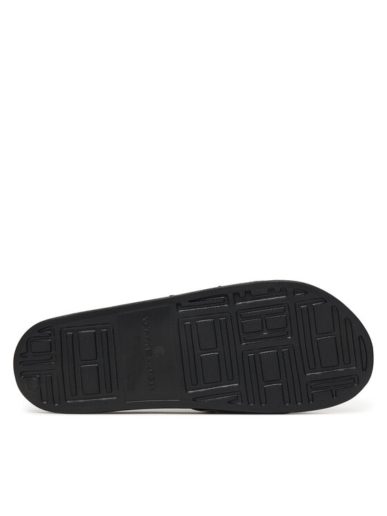 Tommy Hilfiger Tommy Hilfiger Šlepetės Th Braided Pool Slide FW0FW09203 Juoda