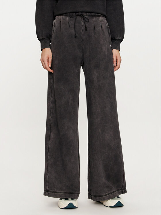 Deha Deha Teplákové kalhoty C12175 Černá Relaxed Fit