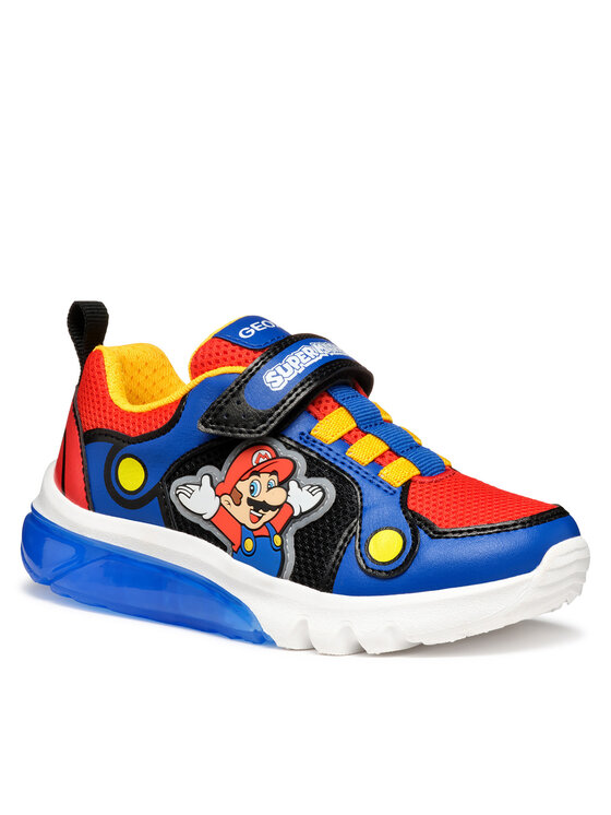 Geox Geox Sneakersy J Ciberdron J55LBF 1454 C0833 D Barevná