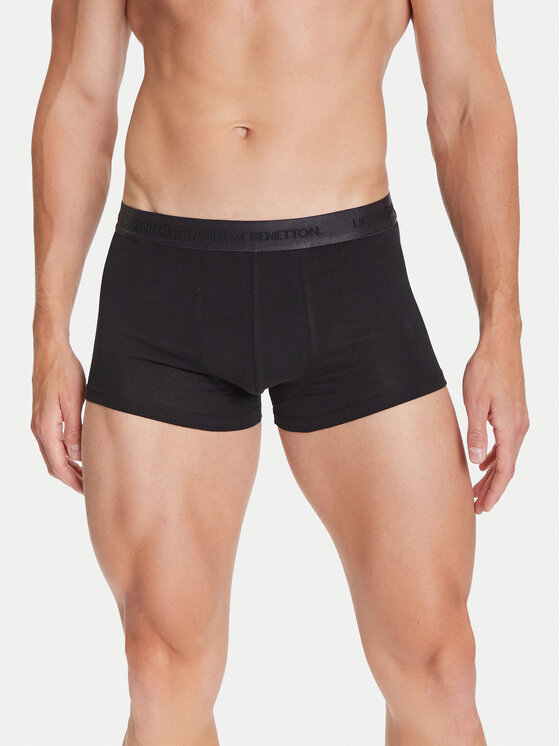 United Colors Of Benetton United Colors Of Benetton Set di 3 boxer 3OP82X01E Nero