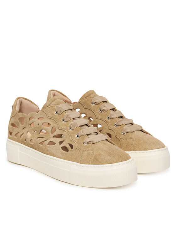 AGL AGL Sneakersy Mandi D925249PGKV235E311 Hnědá