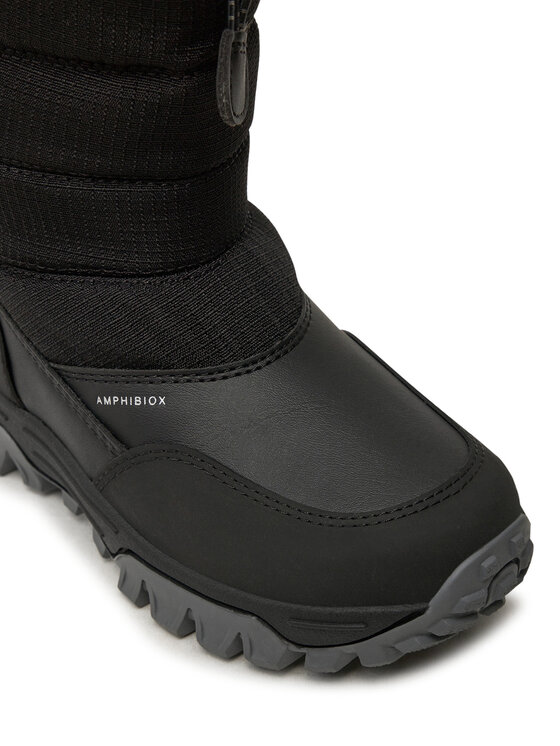 Geox Geox Čizme za snijeg J Himalaya Boy B Abx J26FRA 0FU54 C9999 S Crna