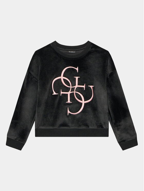 Guess Guess Mikina J3BQ28 KBYO0 Černá Relaxed Fit