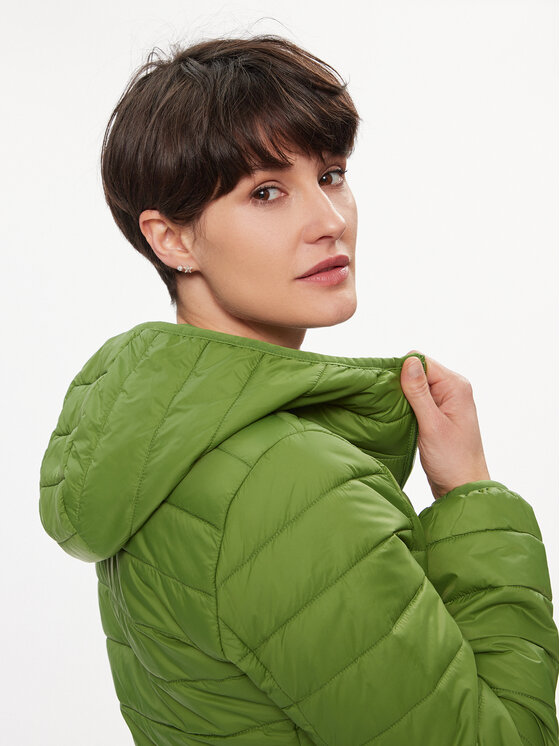 United Colors Of Benetton United Colors Of Benetton Kurtka przejściowa 2TWDDN024 Zielony Regular Fit