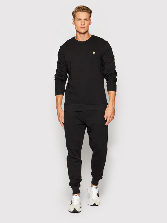 Lyle & Scott Lyle & Scott Felpa Crew Neck ML424VOG Nero Regular Fit