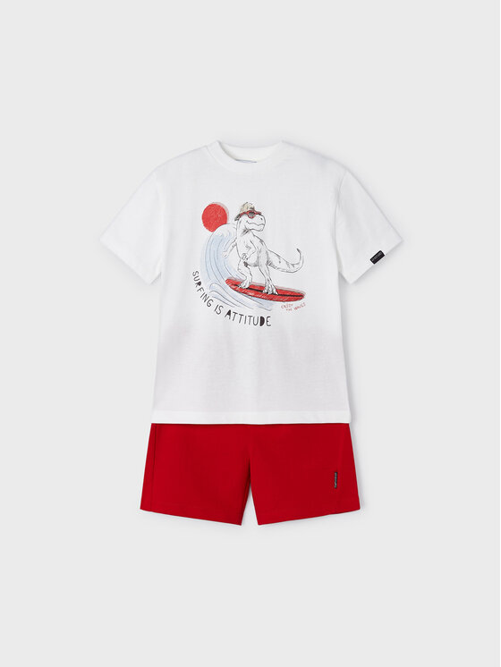 Completo T-shirt e pantaloncini 3673 Multicolore