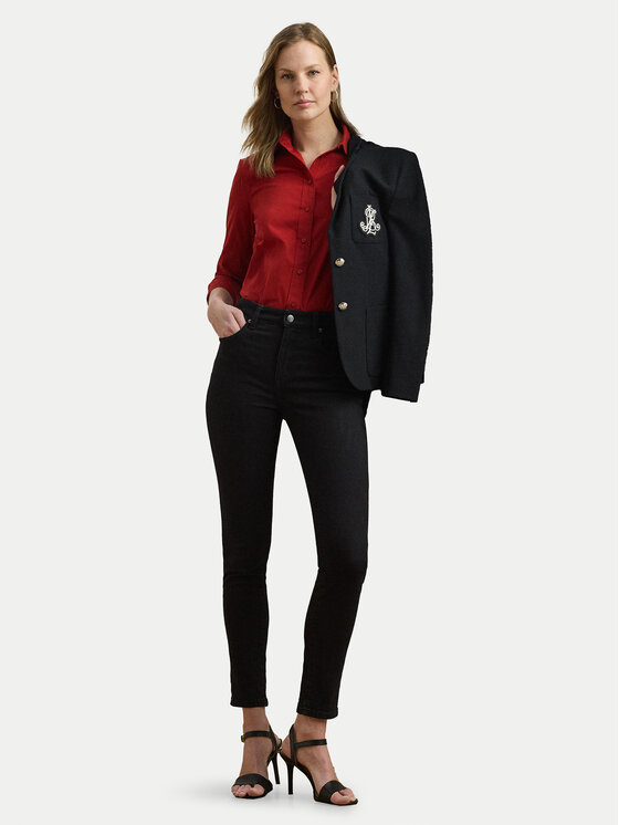 LAUREN RALPH LAUREN LAUREN RALPH LAUREN Srajca 200925378004 Rdeča Relaxed Fit