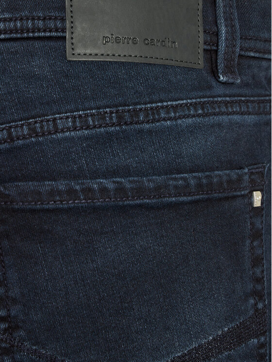 Pierre Cardin Pierre Cardin Szorty jeansowe 34520/000/8140 Granatowy Modern Fit