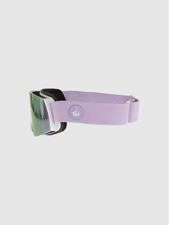 4F 4F Gogle MIDSHOP ACCESSORIES Fioletowy jasny