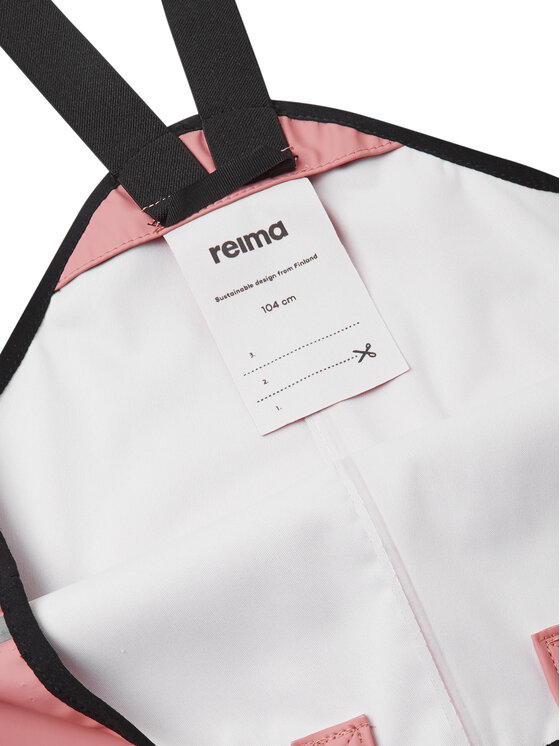 Reima Reima Spodnie przeciwdeszczowe Lammikko 5100026A Różowy Regular Fit