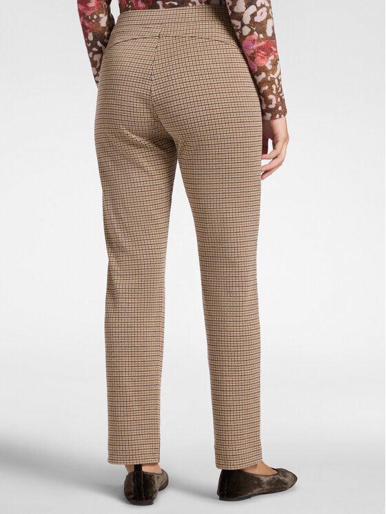 Elena Mirò Elena Mirò Pantaloni di tessuto P820Z100148N001 Écru Slim Fit