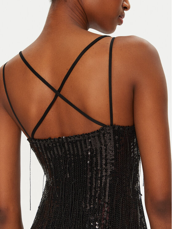 Rinascimento Rinascimento Õhtune kleit CFC0121687003 Must Regular Fit