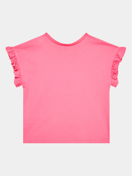 United Colors Of Benetton United Colors Of Benetton Póló 3096G1093 Rózsaszín Regular Fit