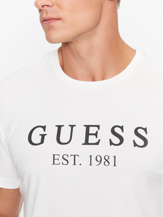 Guess Guess Футболка U3BI22 K6YW0 Білий Regular Fit