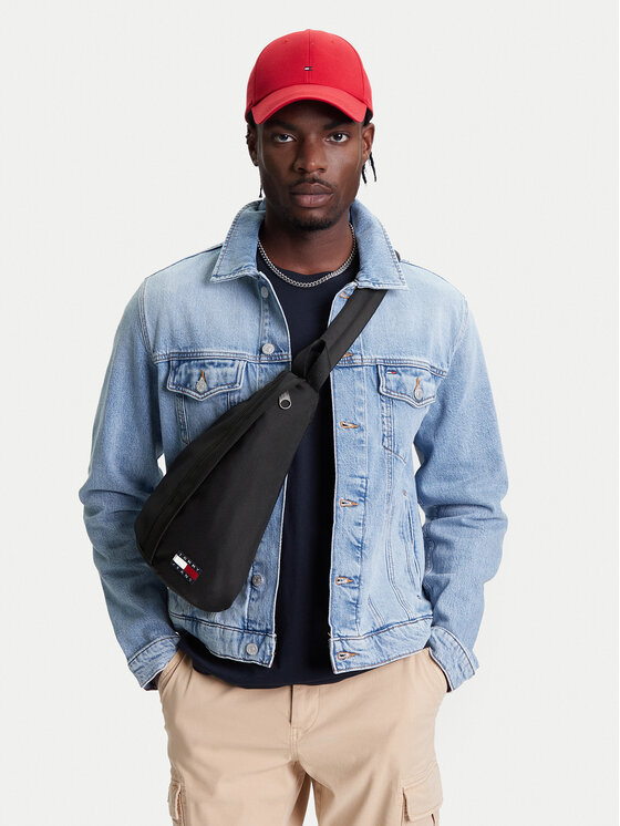 Tommy Jeans Tommy Jeans Ruksak Tjm Ess Daily Sling Bag AM0AM13391 Crna