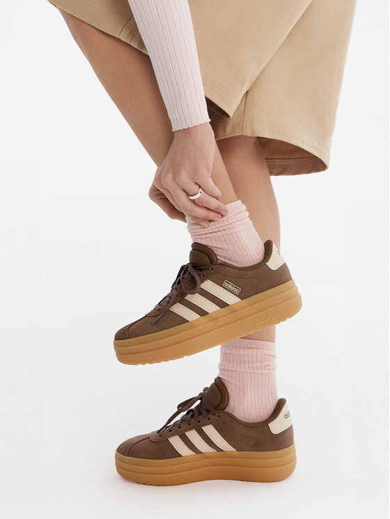 adidas adidas Snīkeri Vl Court Bold J KK4502 Brūns