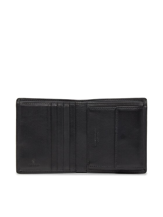 Guess Guess Portafoglio grande da uomo New Boston R Slg SMNEBR LEA22 Nero