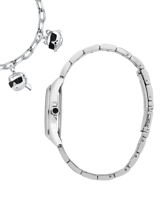 KARL LAGERFELD KARL LAGERFELD Laikrodis R0553101516 Sidabrinė