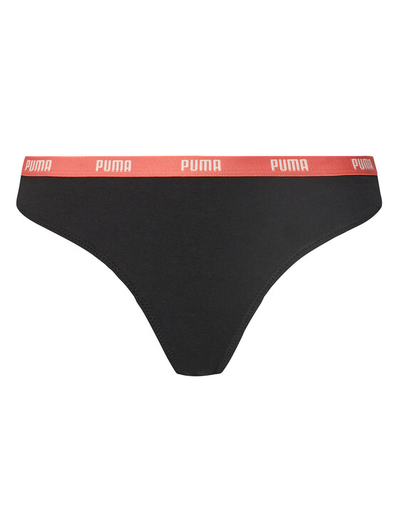 Puma Puma Σετ 3 τεμάχια στρίνγκ 907590 Μαύρο