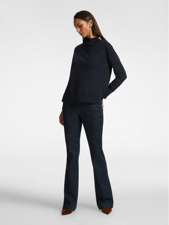 Elena Mirò Elena Mirò Maglione M456Z000586N034 Blu Boxy Fit