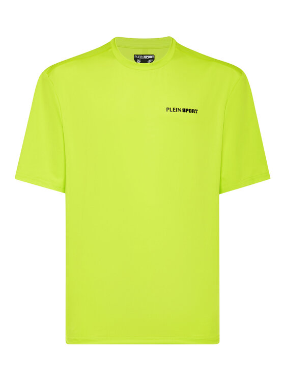 Plein Sport Plein Sport T-Shirt 22977 Żółty Regular Fit