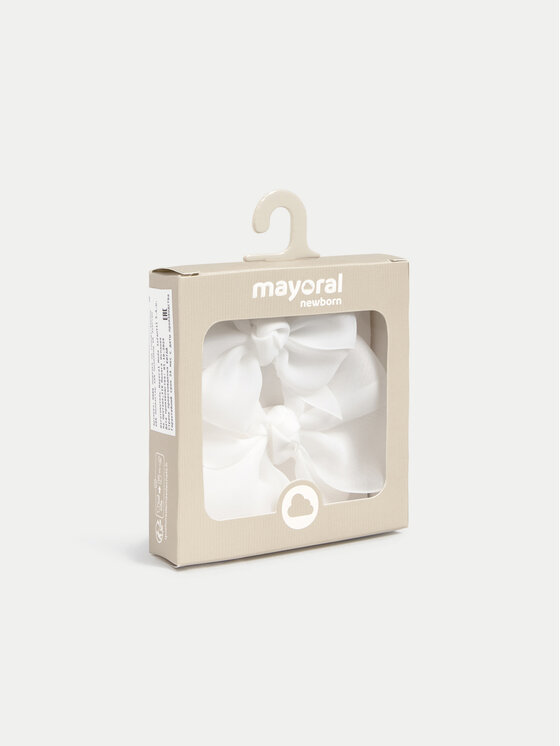 Mayoral Mayoral Stirnband und Haarspange Set 9888 Weiß