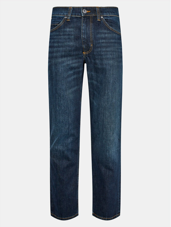 Mustang Mustang Jeans hlače Tramper 1013717 Mornarsko modra Straight Leg