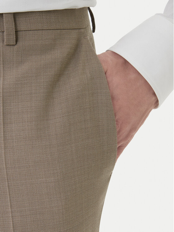 HUGO HUGO Odijelo Henry/Getlin232X 50557616 Bež Slim Fit