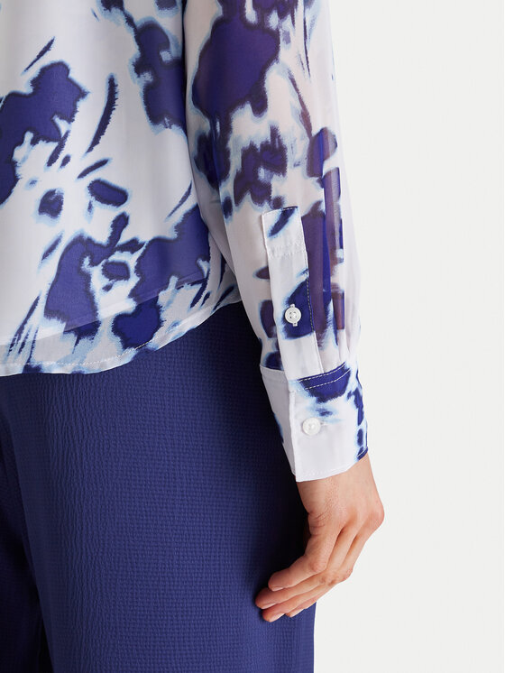 Calvin Klein Calvin Klein Marškiniai LV044F123G Mėlyna Relaxed Fit