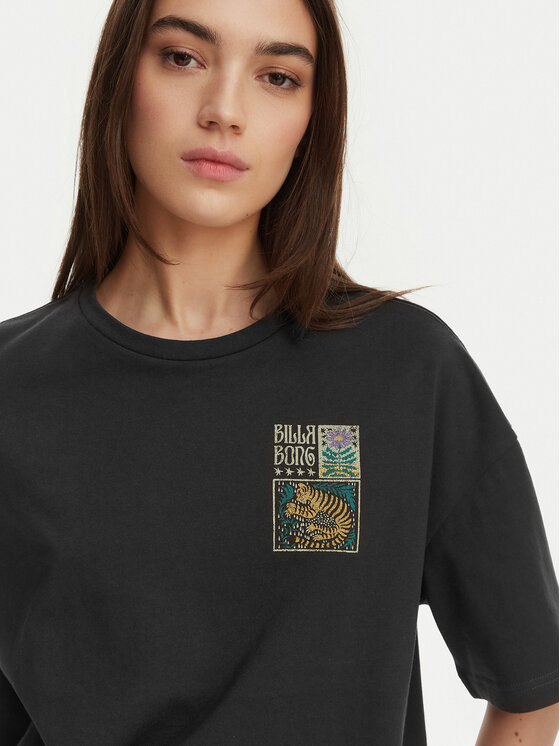 Billabong Billabong T-krekls Daydream Away EBJZT00482 Pelēks Loose Fit