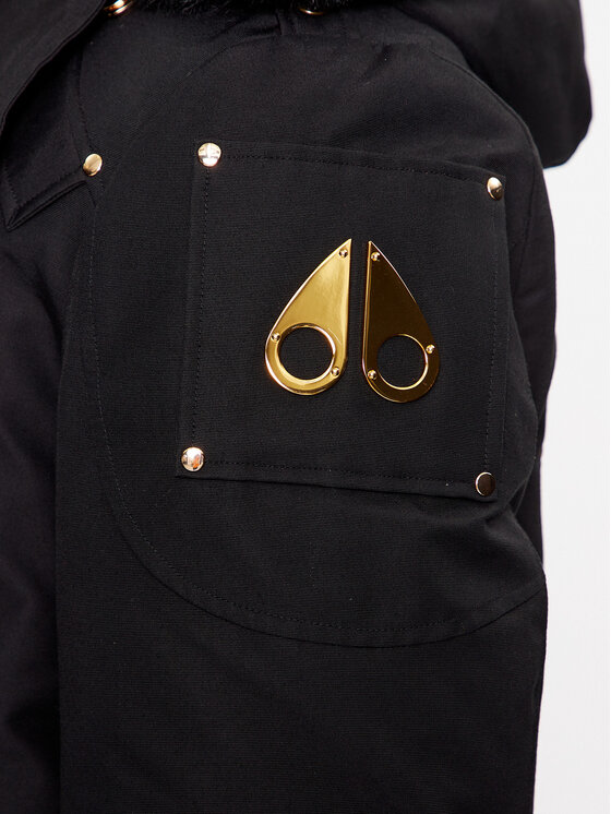 Moose Knuckles Moose Knuckles Parka Stag Lake M39MP261GS Černá