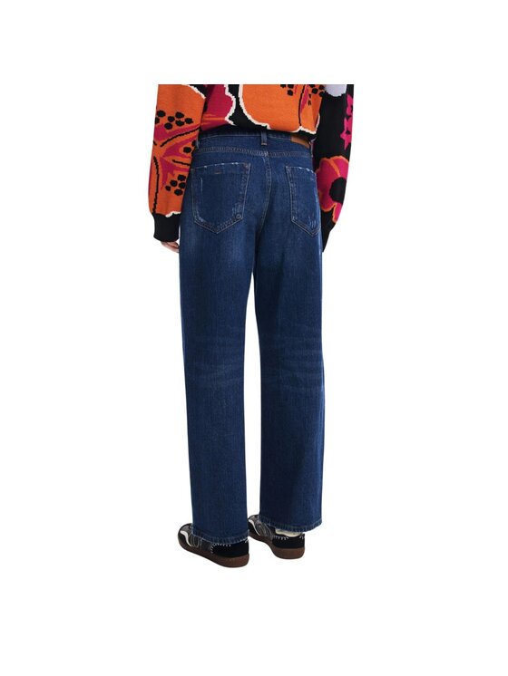 Desigual Desigual Jeansy DENIM_BETH Niebieski Regular Fit