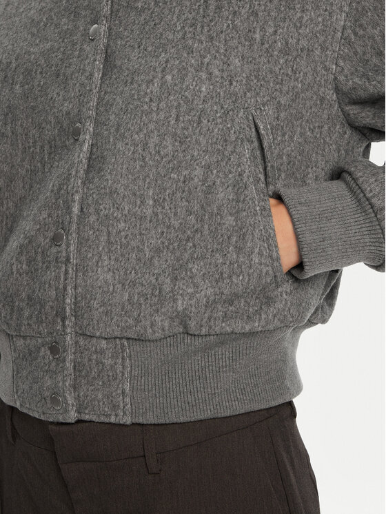 REPLAY REPLAY Kurtka bomber W7860 .000.85010 Szary Regular Fit