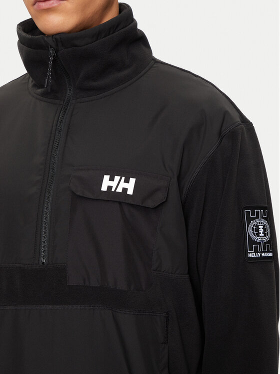 Helly Hansen Helly Hansen Polar Play 1/2 Zip Fleece 54086 Czarny Regular Fit