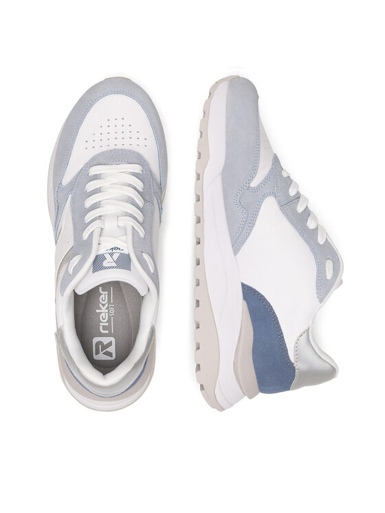 Rieker Revolution Lifestyle Rieker Revolution Lifestyle Sneakersy W2500-80 Niebieski