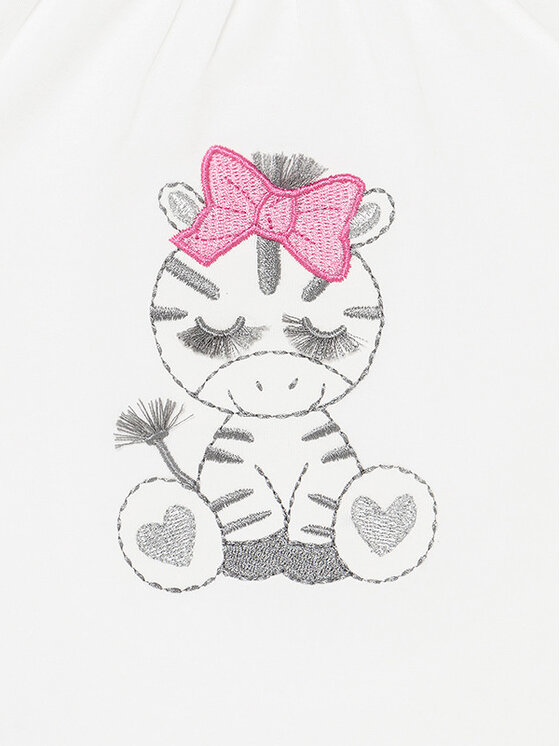 Mayoral Mayoral Set Bluse und Leggings 1708 Weiß Slim Fit