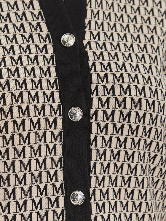 Morgan Morgan Kardigan 251-MESTA Czarny Regular Fit