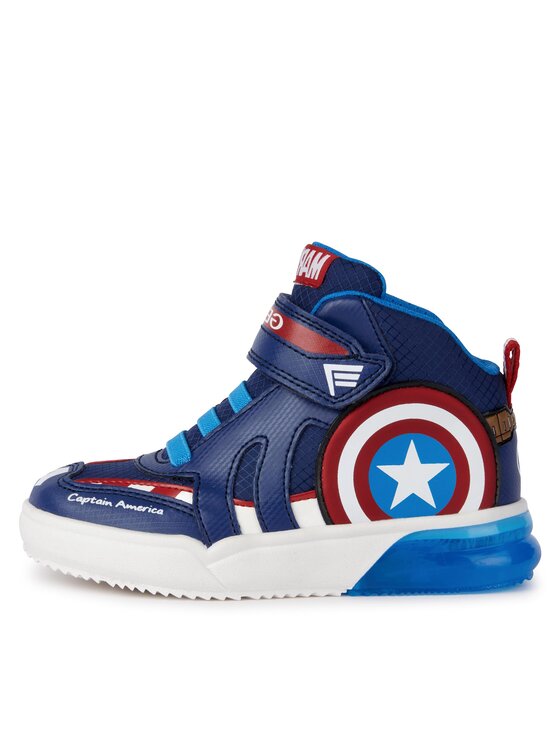 Geox Geox Sneakersy MARVEL J Grayjay Boy J369YC 0FU50 C0735 D Granatowy